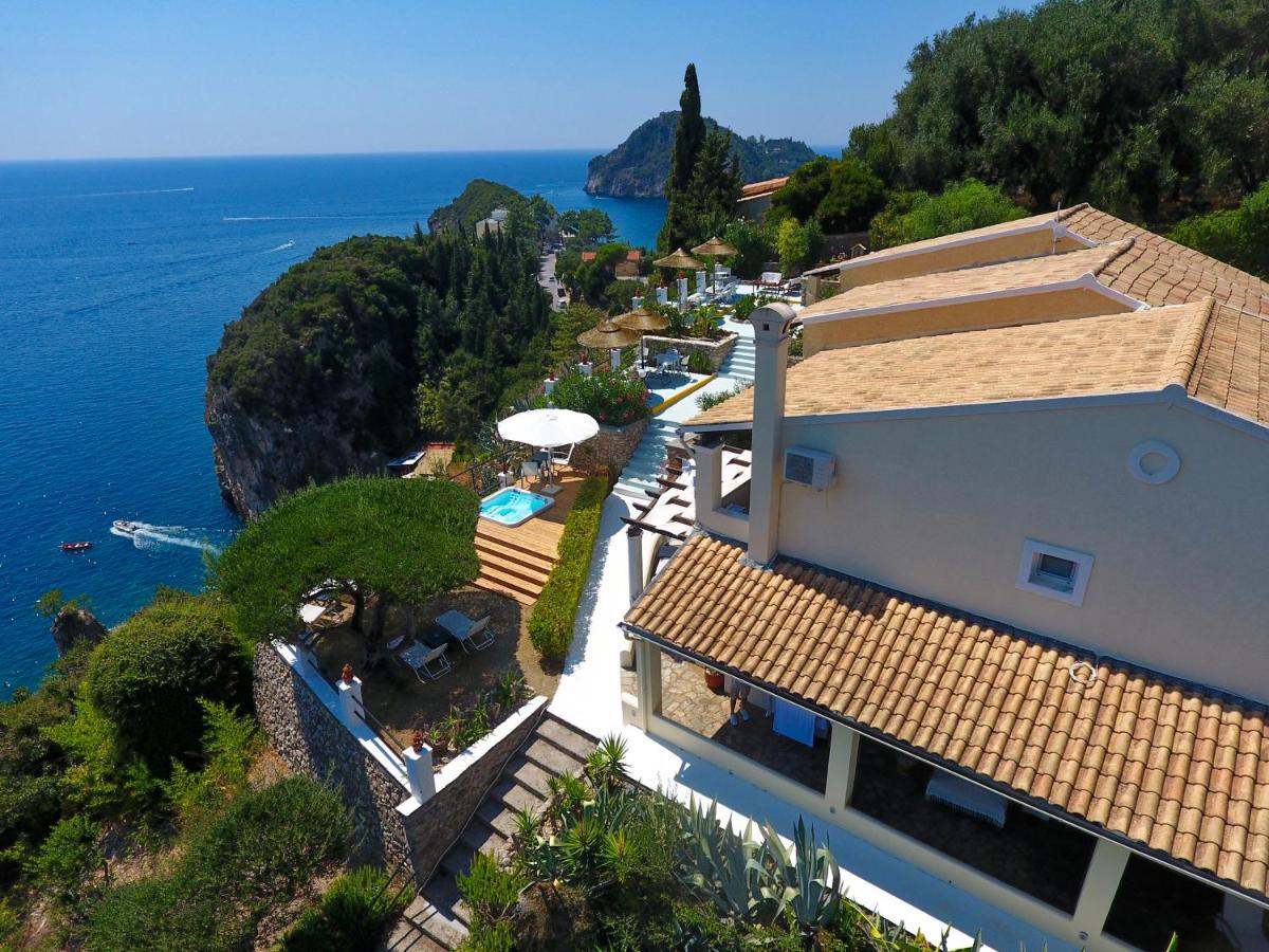 Elysium Apartments Corfu Paleokastritsa Bagian luar foto