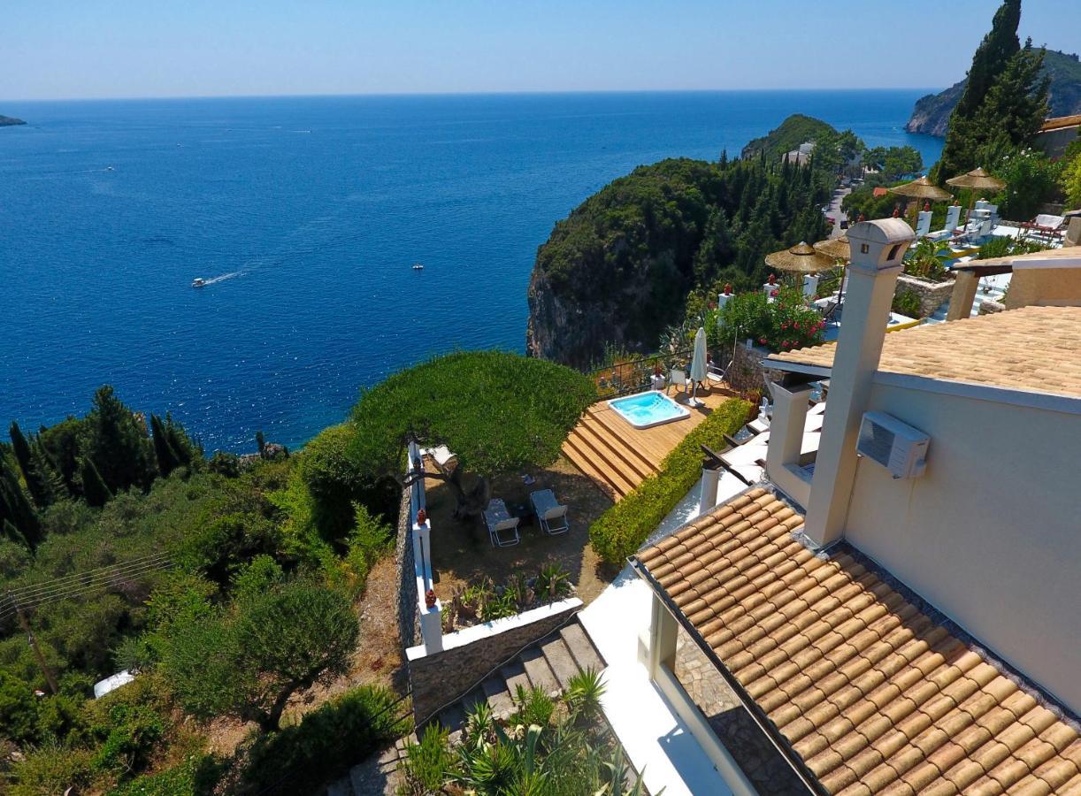 Elysium Apartments Corfu Paleokastritsa Bagian luar foto