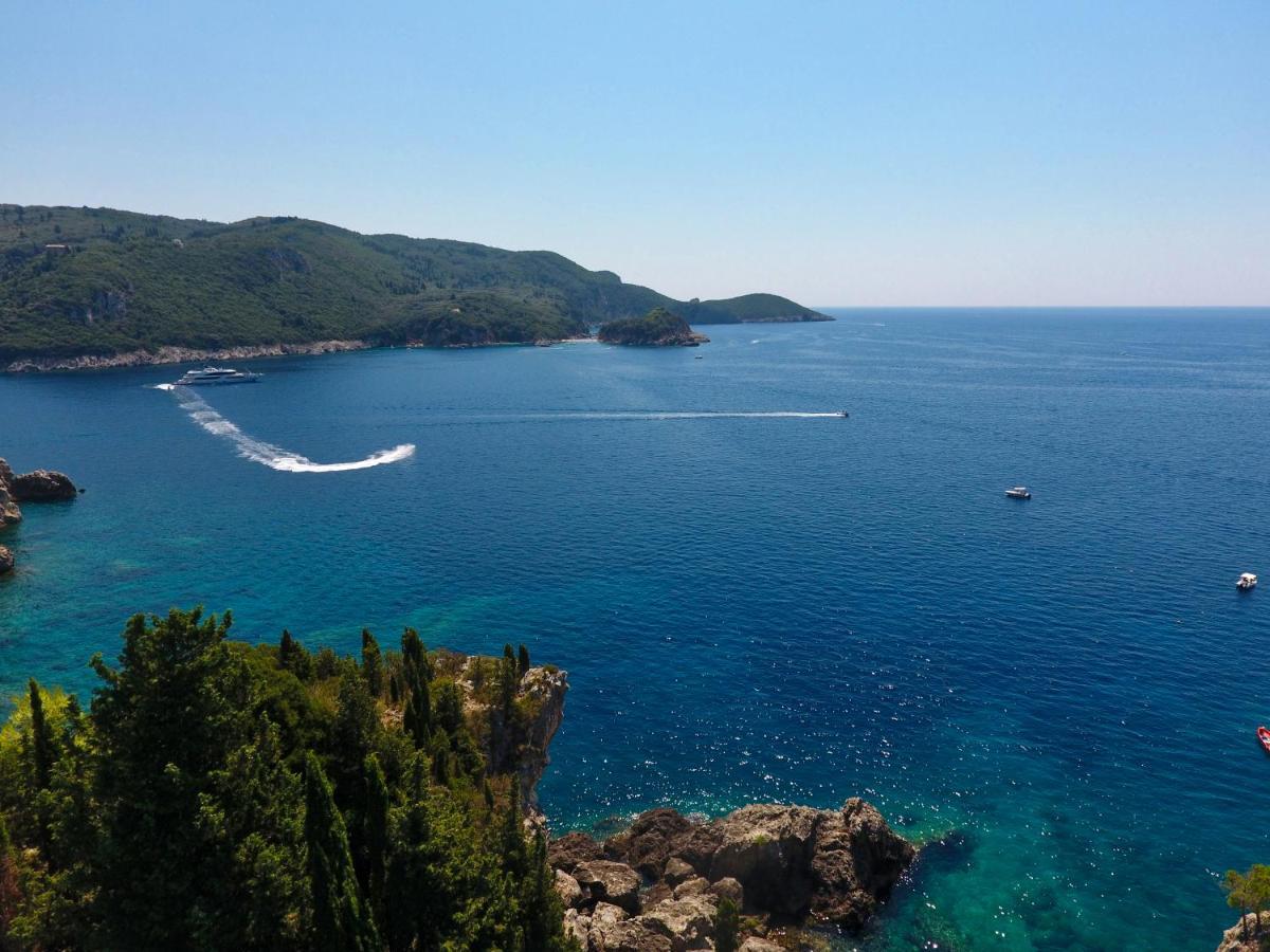 Elysium Apartments Corfu Paleokastritsa Bagian luar foto