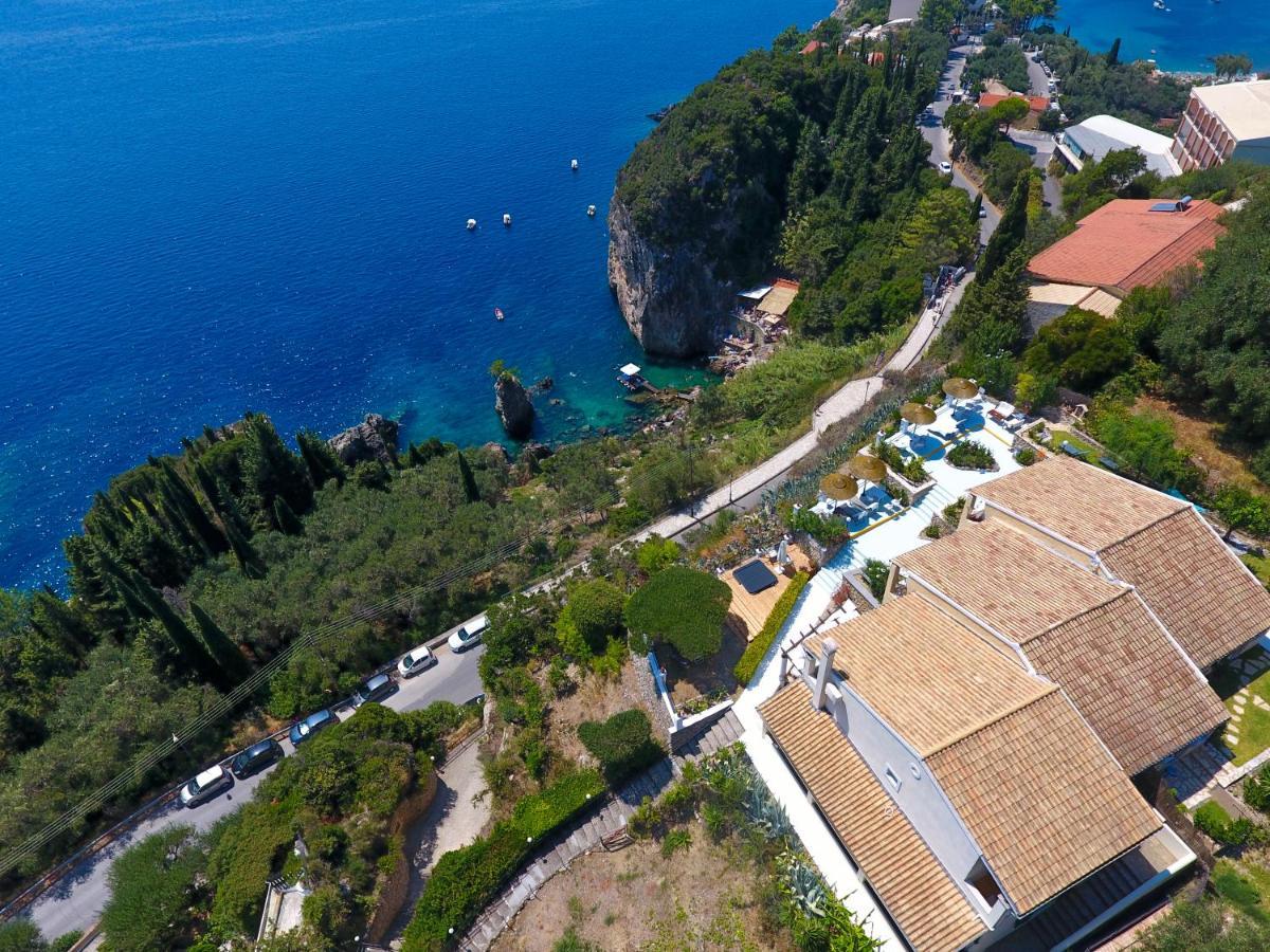 Elysium Apartments Corfu Paleokastritsa Bagian luar foto