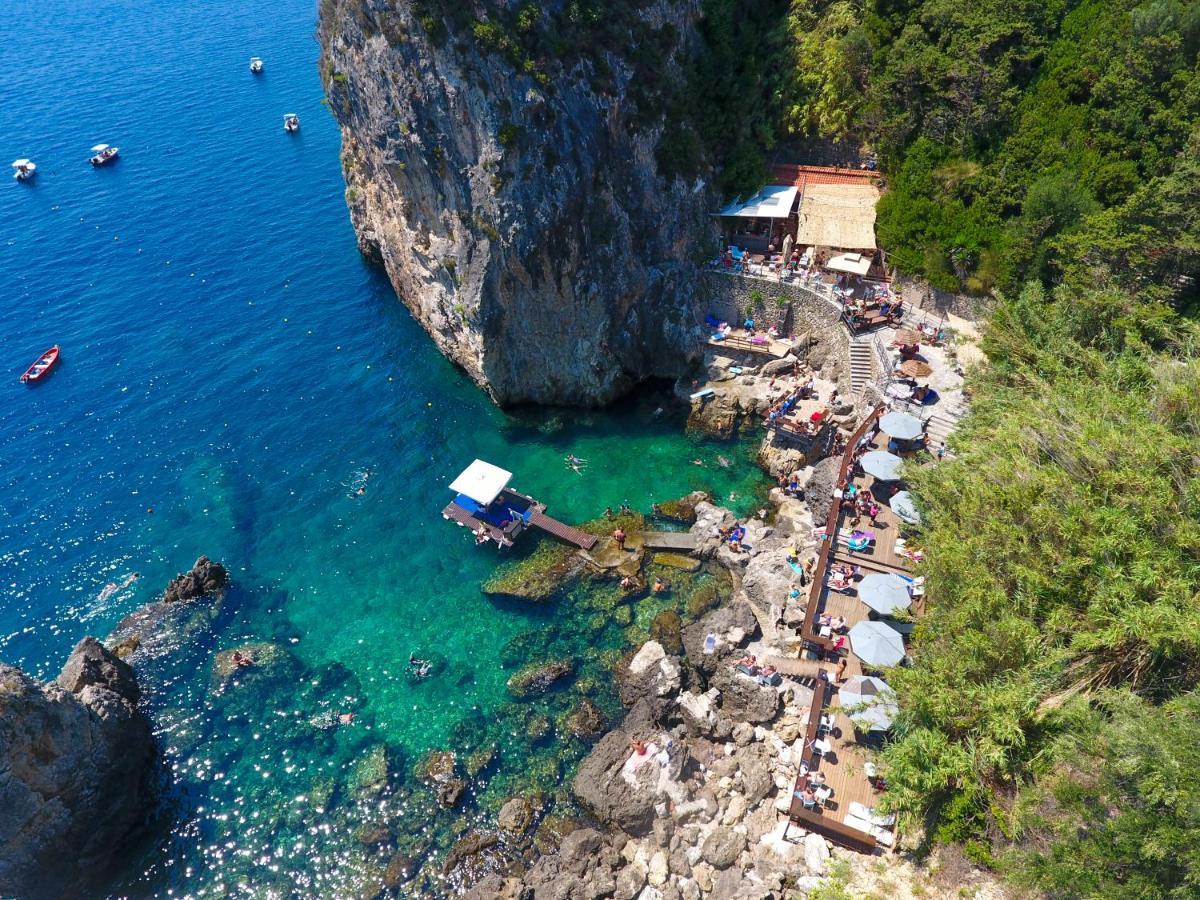 Elysium Apartments Corfu Paleokastritsa Bagian luar foto
