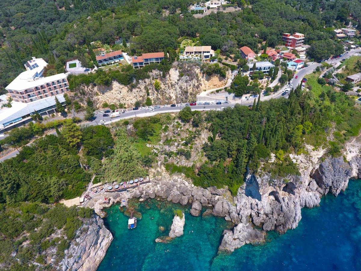 Elysium Apartments Corfu Paleokastritsa Bagian luar foto
