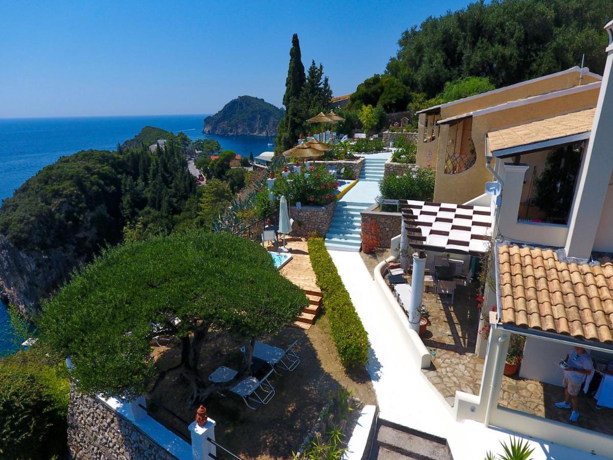 Elysium Apartments Corfu Paleokastritsa Bagian luar foto
