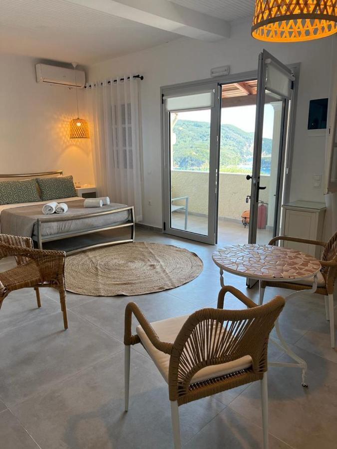 Elysium Apartments Corfu Paleokastritsa Bagian luar foto